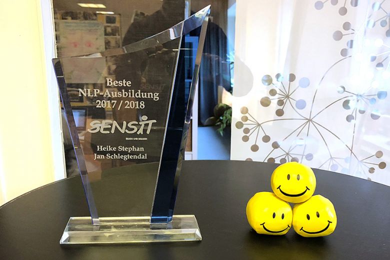 Auszeichnung fürs SENSIT: Beste NLP-Ausbildung 2017/2018